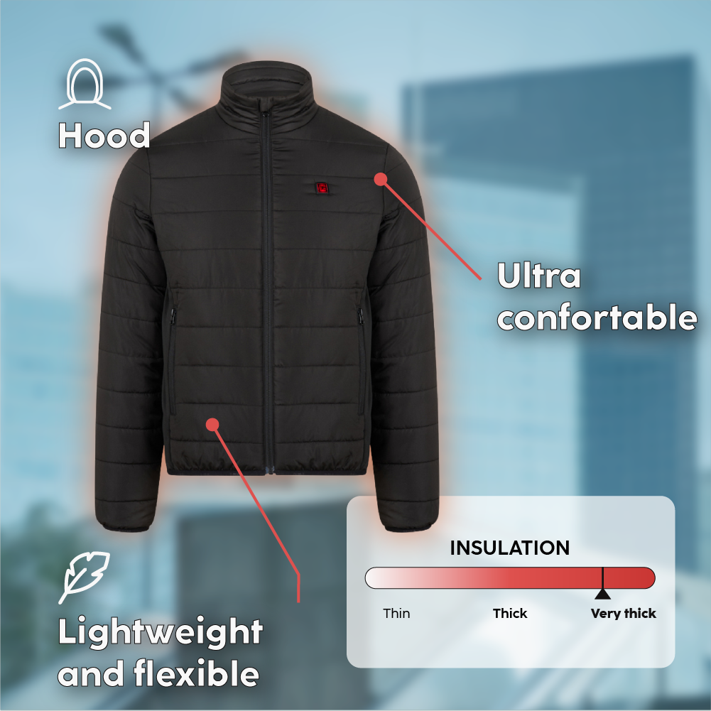 veste chauffante atouts produits