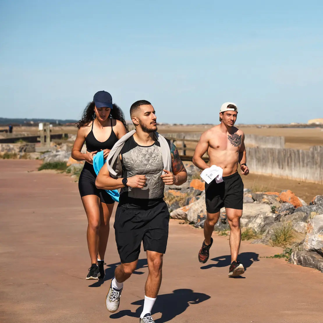 Gilet rafraîchissant G-Heat porté