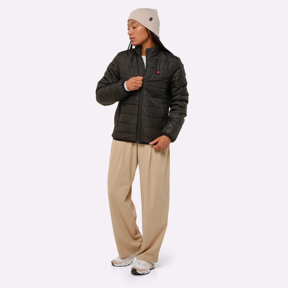 Veste ESSENTIAL chauffante G-Heat porté femme