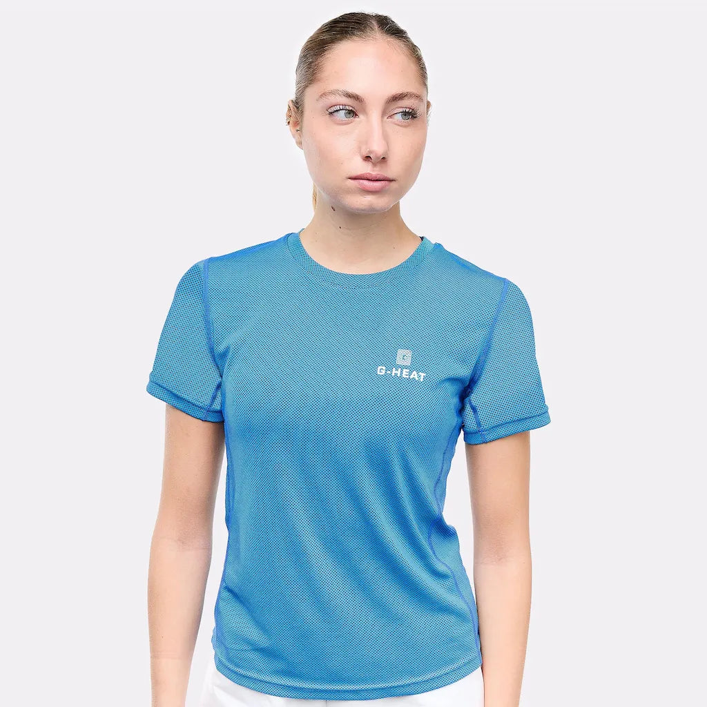 T-shirt rafraîchissant femme ciel
