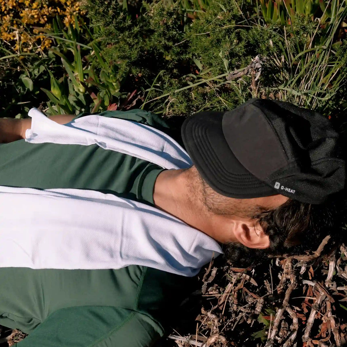 Casquette noire rafraîchissante homme