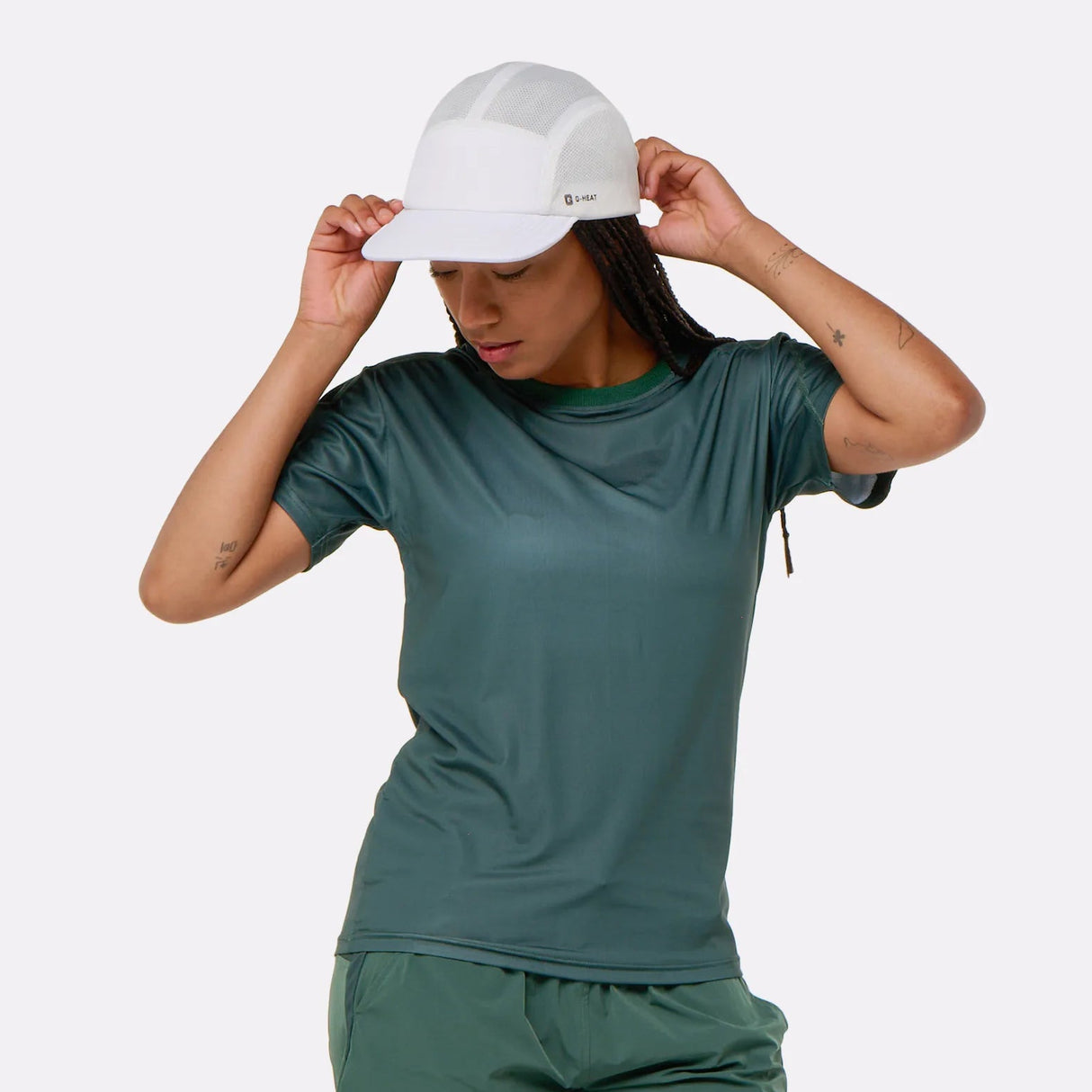 T-shirt sport rafraîchissant vert femme g-heat