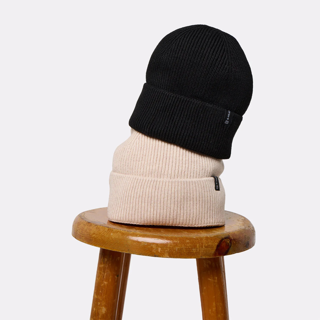 Bonnet noir et beige G-Heat