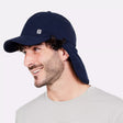Casquette saharienne rafraichissante portée