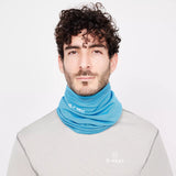 Tour de cou rafraichissant bleu