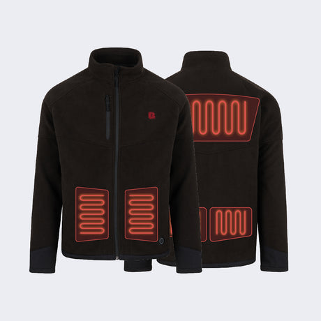 Zones de chauffes polaire chauffante