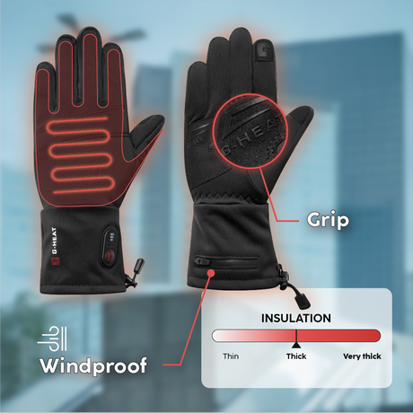 Atouts produits gants chauffants