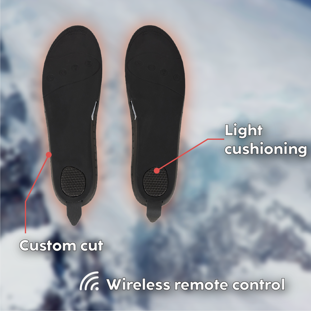 Semelles chauffantes