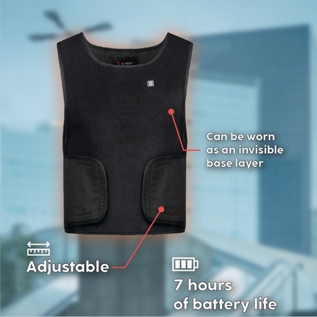Gilet chauffant atouts produits 