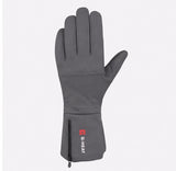 Gants chauffants gris