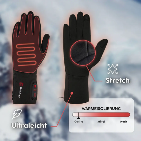 Atouts produit gants chauffants