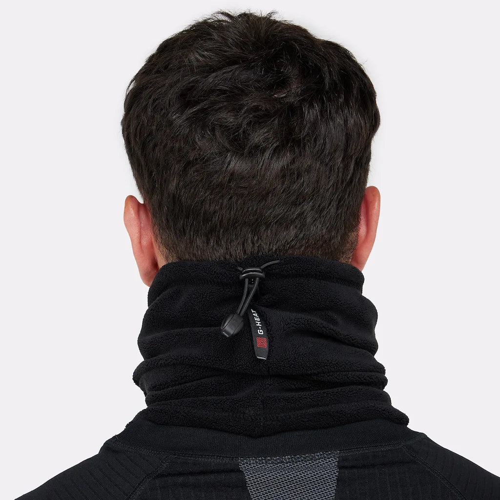 Tour de cou chauffant de dos