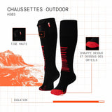 Chaussettes chauffantes outdoor visuel atout fr