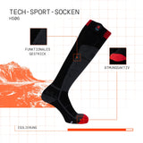 Chaussettes sport chauffantes visuel atout de
