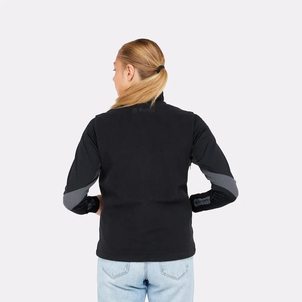 Polaire sans manche de dos