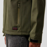 Veste softshell chauffante kaki gG--G-Heat