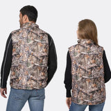 Veste chauffante de chasse sans manche mixte