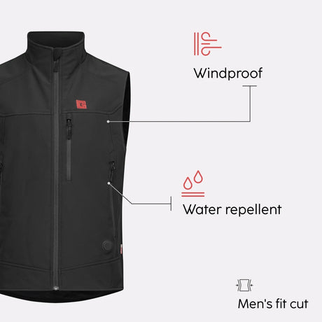 Gilet chauffant EVO atouts produit