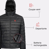 Doudoune chauffante atouts produit 