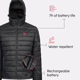 Doudoune chauffante atouts produit 