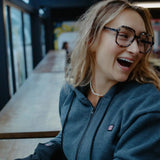 Sweat chauffant zippé