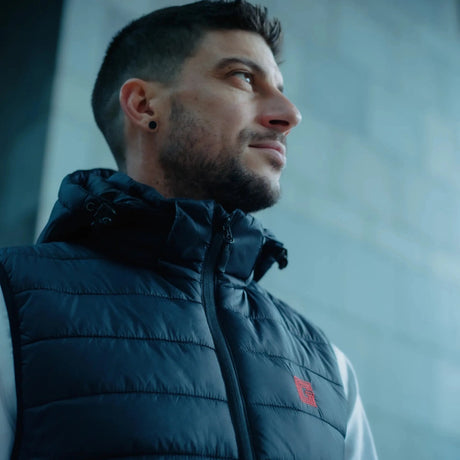 Doudoune sans manches chauffante G-Heat