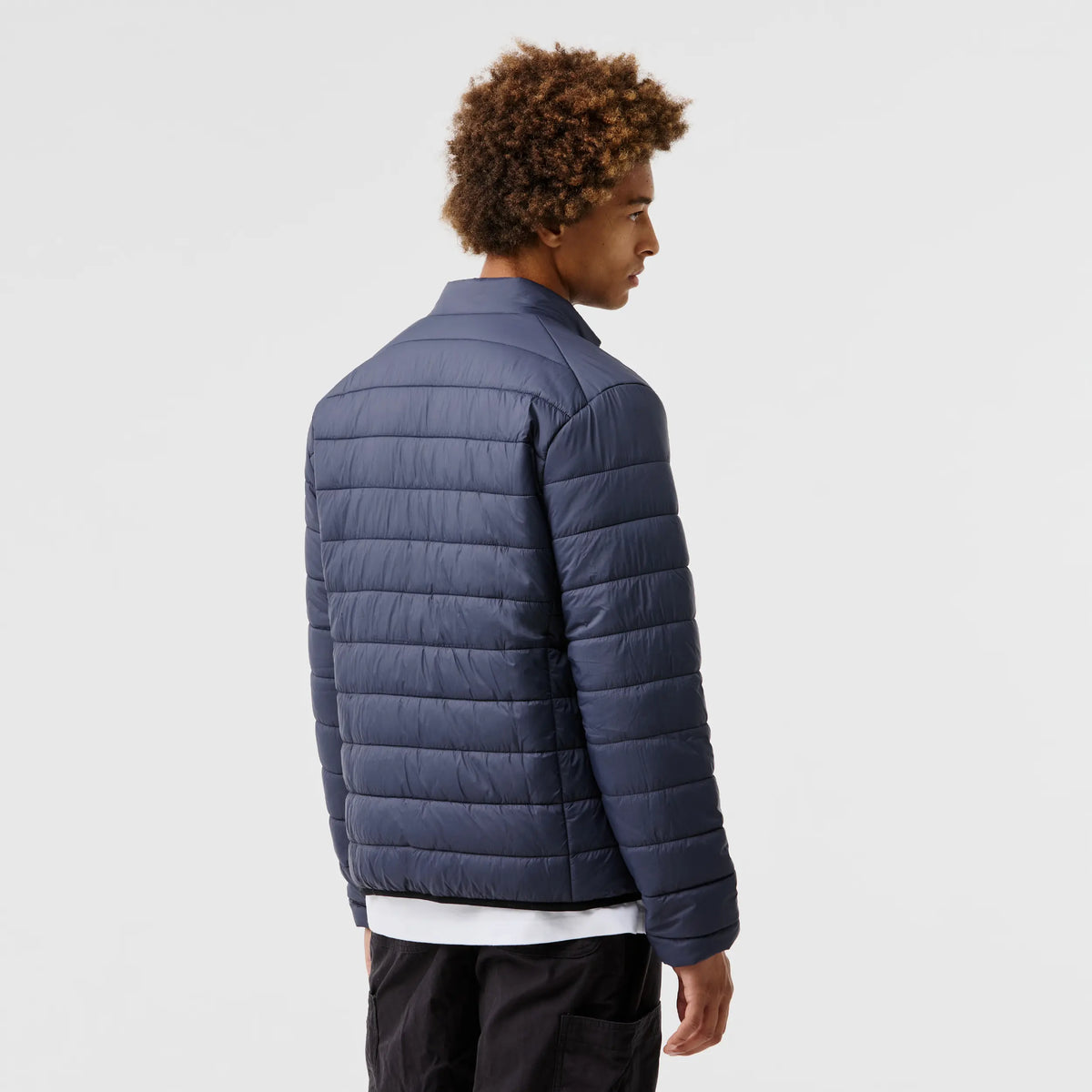Veste light homme chauffante de dos