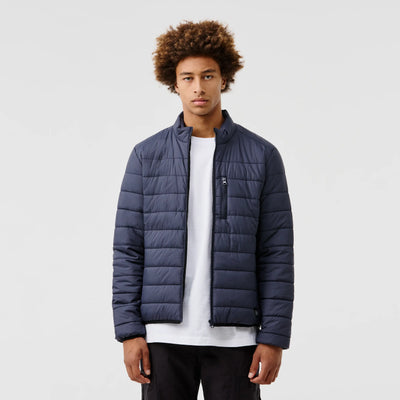 Veste light homme chauffante bleu