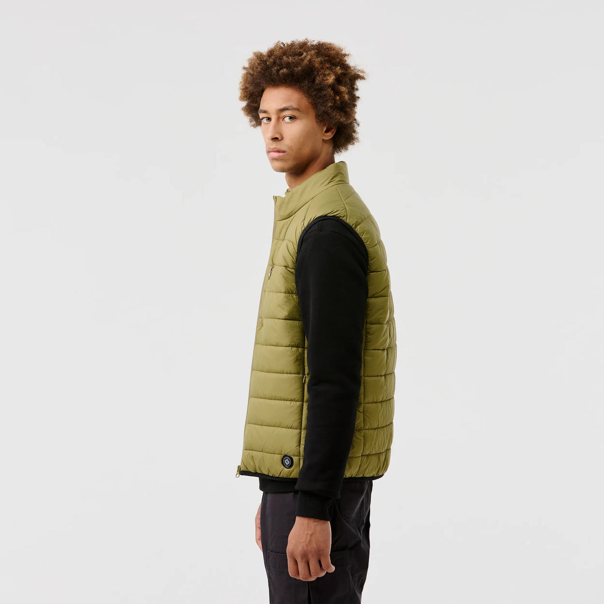 Gilet sans manches light homme chauffant