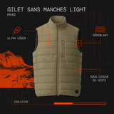 Gilet sans manches light homme chauffant visuel atout fr