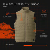 Gilet sans manches light homme chauffant visuel atout es