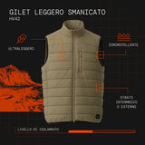 Gilet sans manches light homme chauffant visuel atout it