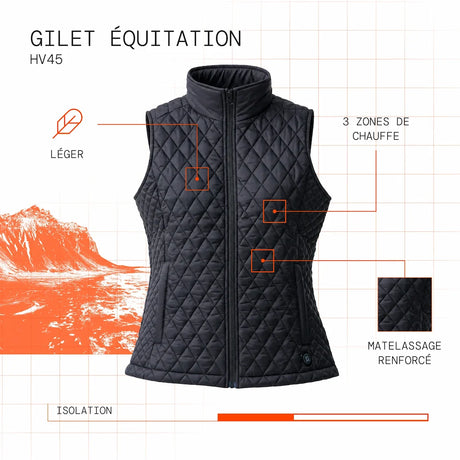 Gilet équitation femme chauffant visuel atout fr