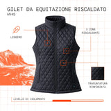 Gilet équitation femme chauffant visuel atout it