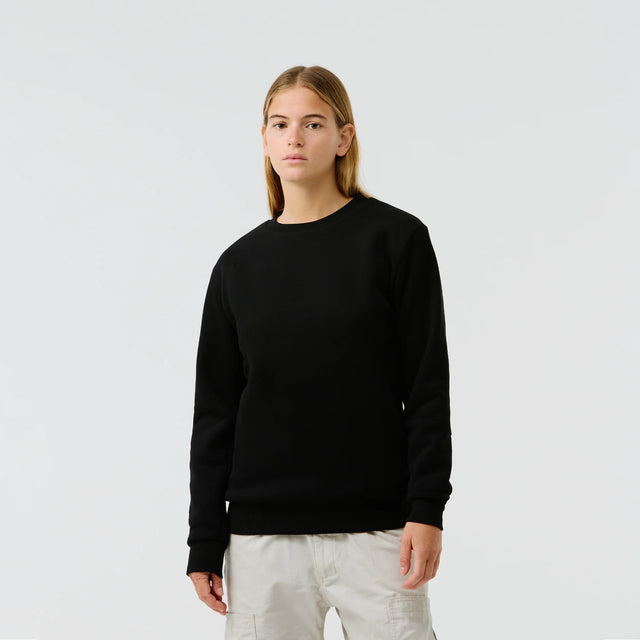 Sweat crew chauffant porté femme