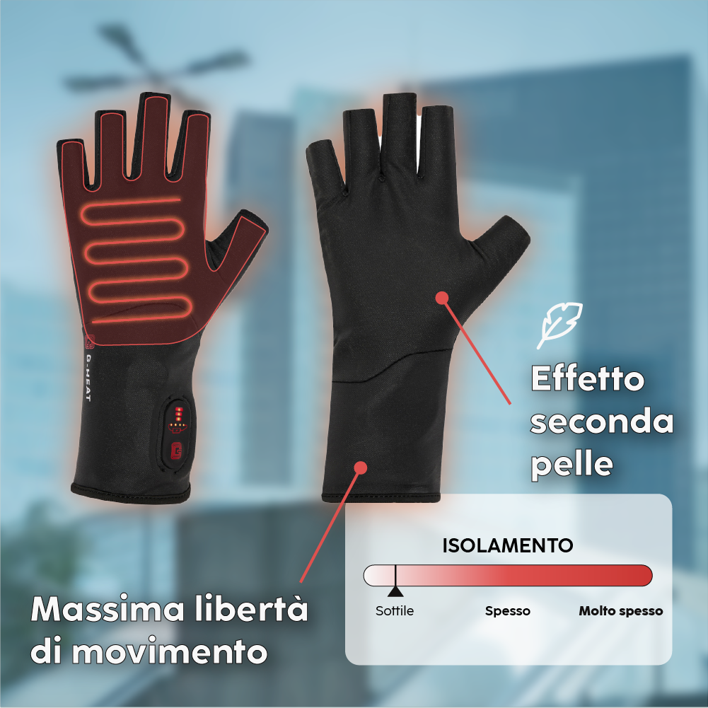 Atouts produits gants chauffants
