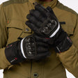 Gants chauffants moto G-Heat porté