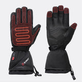 Gants chauffants moto ALLROADS+ zones de chauffe