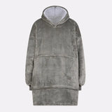 Pull plaid gris homme