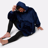 Pull plaid navy homme G-Heat