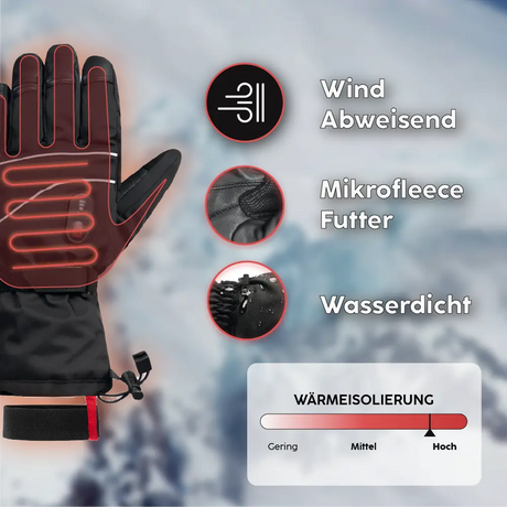 Atouts produit gants chauffants ski