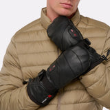 SG04 moufles de ski chauffants G-Heat portées