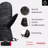 Moufles de ski chauffants G-Heat atouts produit