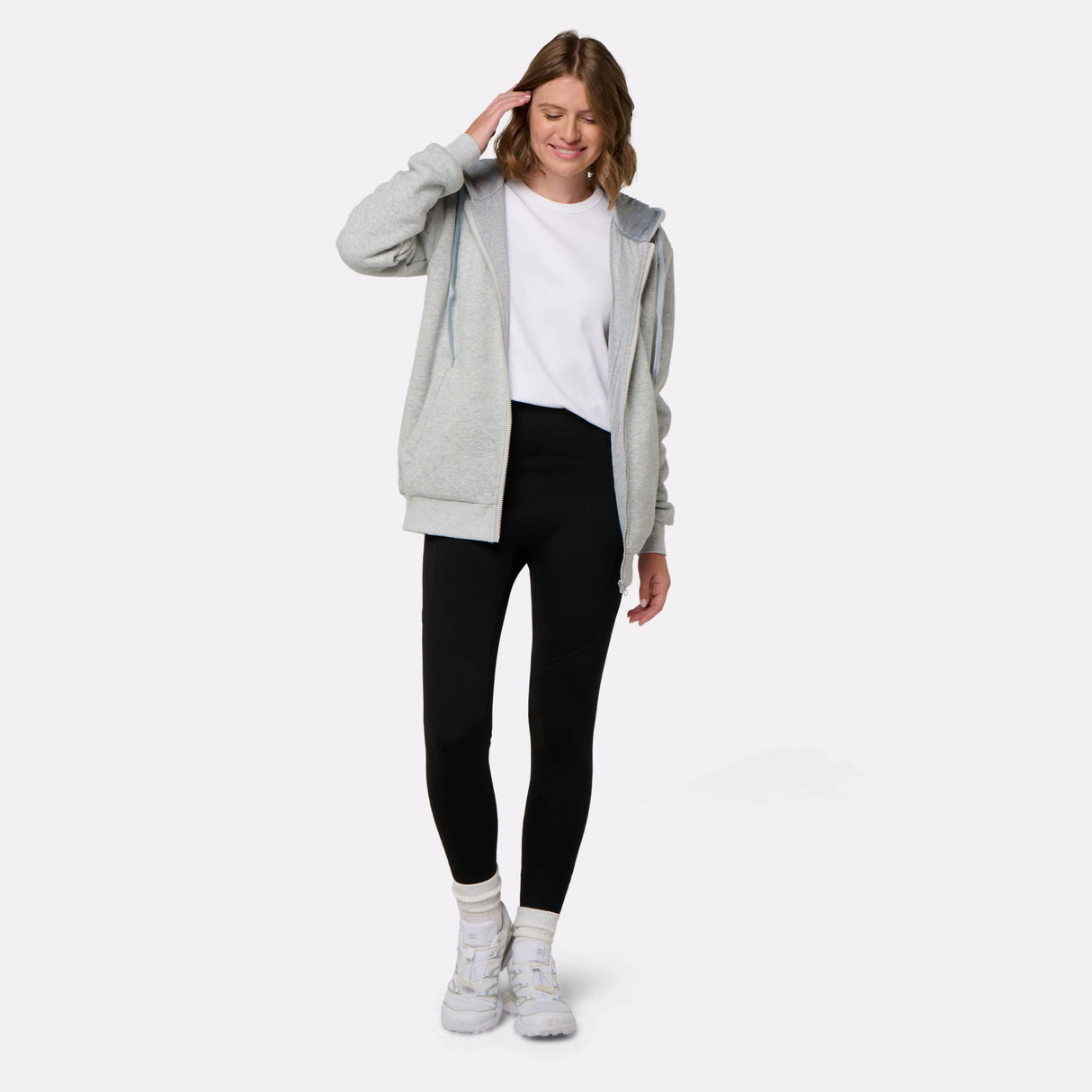 Legging polaire femme non chauffant 