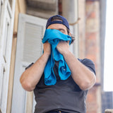 Serviette rafraîchissante bleue G-Heat workwear