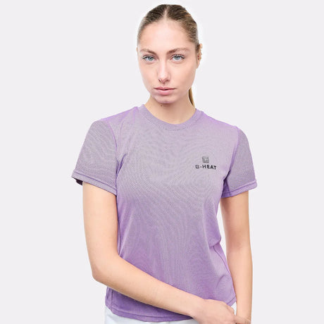 T-shirt rafraîchissant femme violet