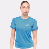 T-shirt rafraîchissant femme ciel