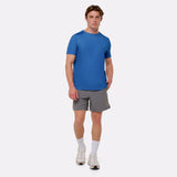 T-shirt sport rafraîchissant homme bleu