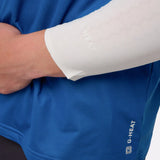 Manchettes rafraîchissantes g-heat Blanche porté