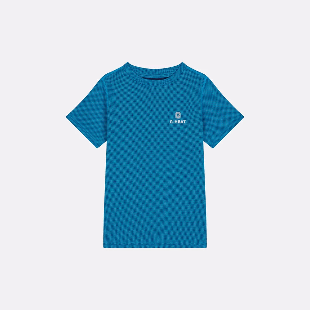 T-shirt rafraîchissant Anti UV enfant bleu